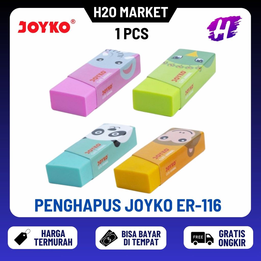 

❤️H2O❤️ Stip/Penghapus/Eraser/Hapusan Joyko ER-116 Fancy