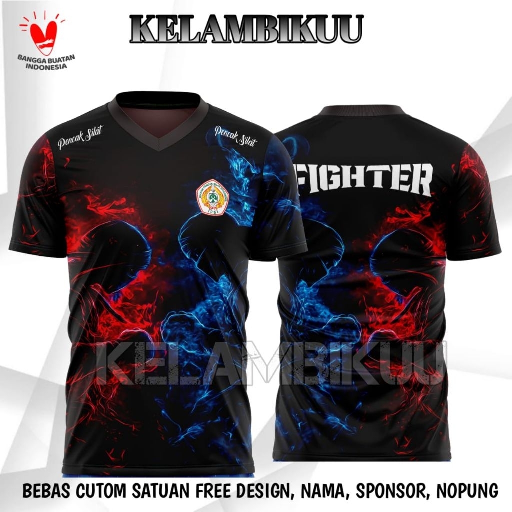 JERSEY PENCAK SILAT TERBARU/BAJU PENCAK SILAT MURAH/JERSEY PENCAK SILAT CUSTOM/KAOS PENCAK SILAT