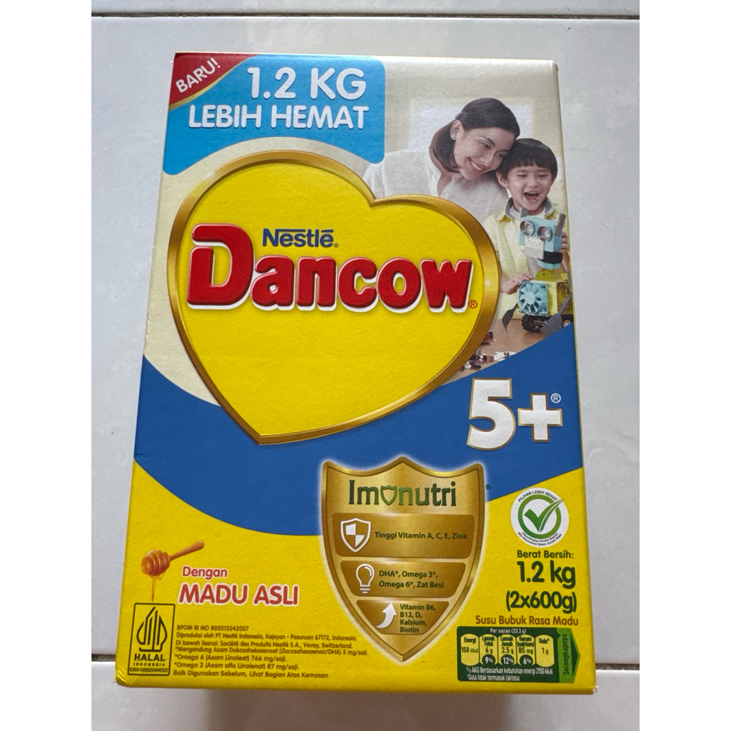 

Nestle Dancow 5+ rasa madu 1,2 kg exp 11/2025