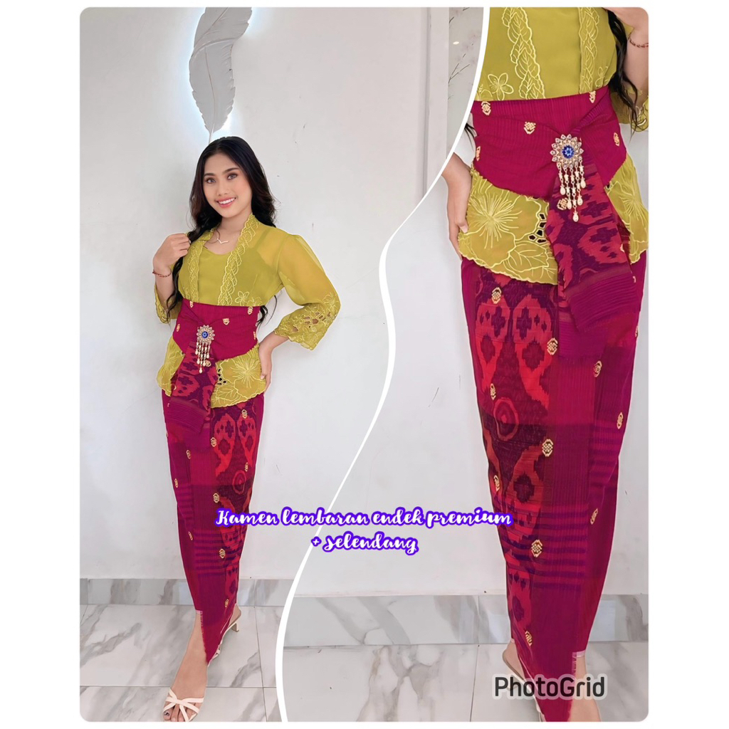 KAMEN ENDEK TENUN ALAM SET SELENDANG//KAMEN ENDEK TRETES   SET SELENDANG