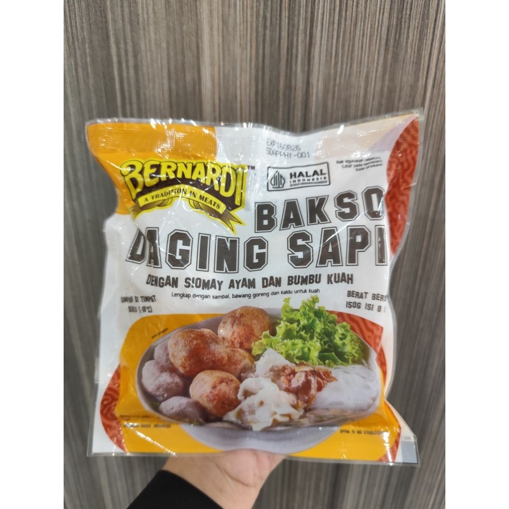 

BERNARDI BAKSO INSTAN (9916120102)
