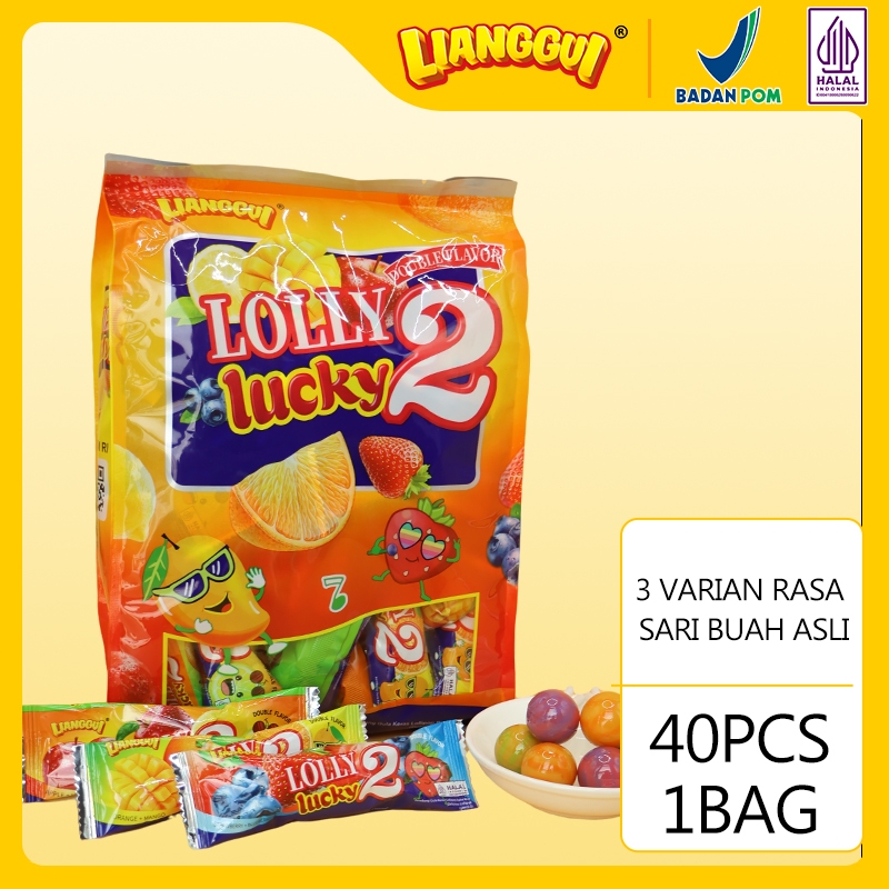 

LIANGGUI Lolipop Halal MUI - Permen Buah Viral Murah, Grosir Cemilan Anak TERLARIS & Termurah