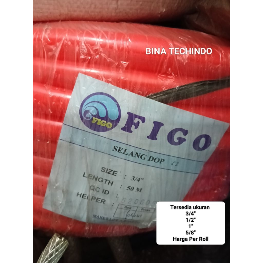 1" SELANG AIR DOP FIGO MERAH. SLANG DOP FIGO MERAH 1". SELANG FIGO MERAH 1". SELANG AIR DOP