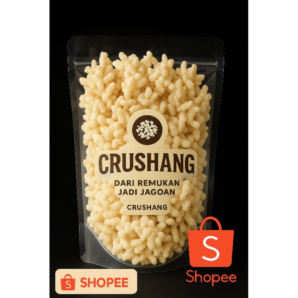 

Remukan Rengginang Crushang | Snack Kriuk Gurih Untuk Taburan Nasi, Mie, Bubur