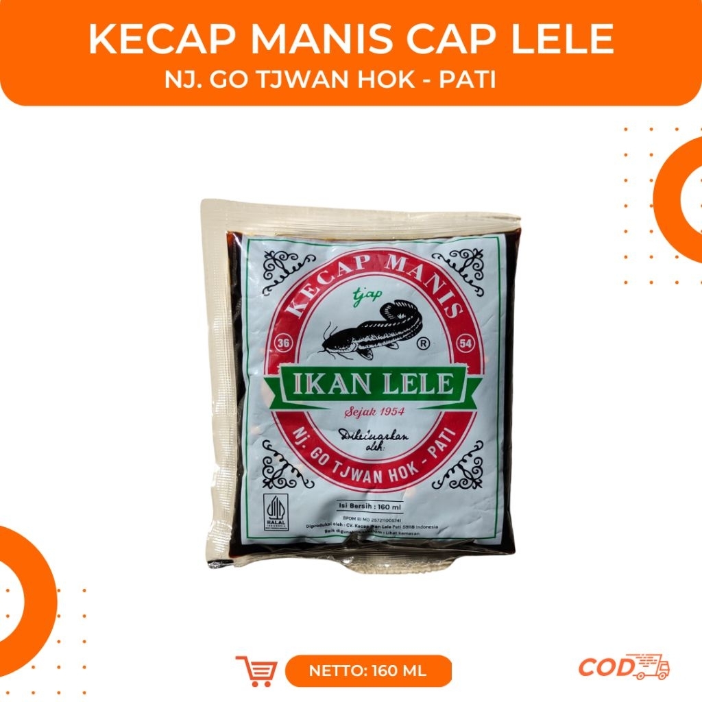 

Kecap Manis Cap Ikan Lele Refill 160ml Khas Pati - Nj. Go Tjwan Hok