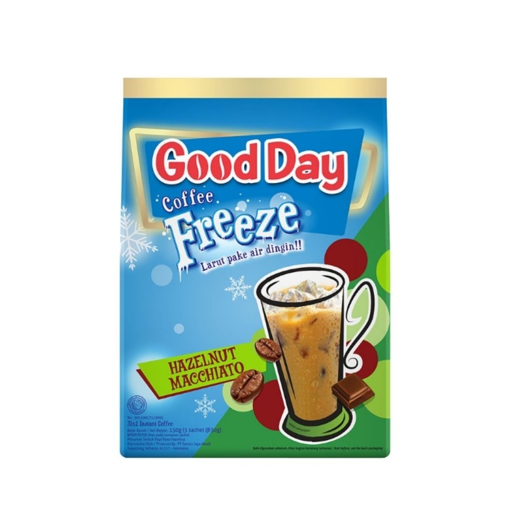 

Good Day Kopi Freeze Hazelnut Macchiato 5x30g