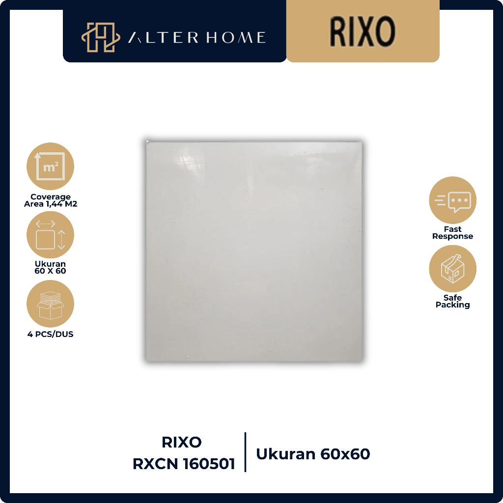 GRANIT LANTAI RUANGAN | GLOSSY FINISH | MOTIF POLOS | RIXO RXCN 160501 | UKURAN 60x60