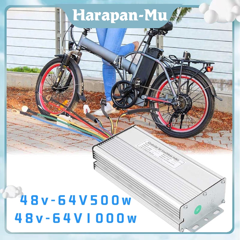 48v Hingga 64v 500w 1000w Kontroler Sepeda Listrik Universal / Controller Bldc Brushless Sepeda List