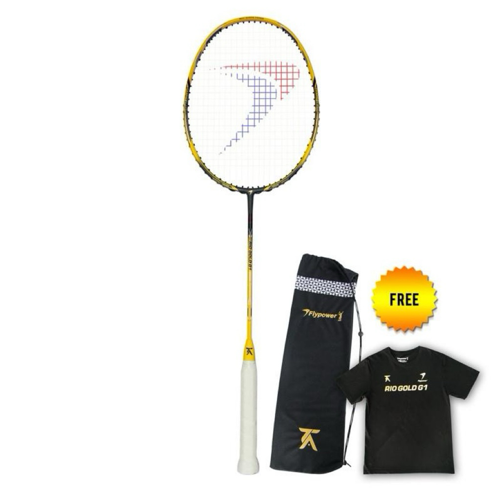 Raket Badminton Flypower Rio Gold G1 (YELLOW)
