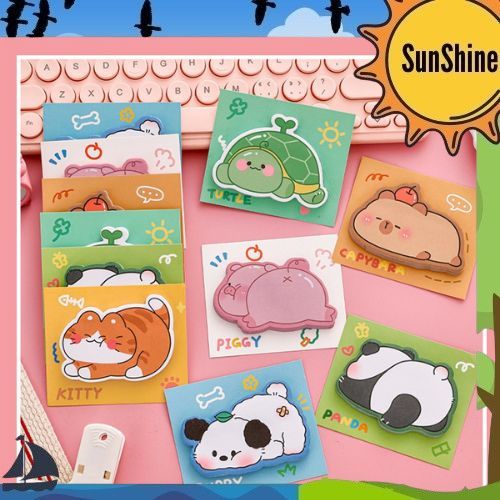 

Sticky Note Cute Animal 30 Lbr / Kertas Memo Karakter Hewan Lucu AT0209
