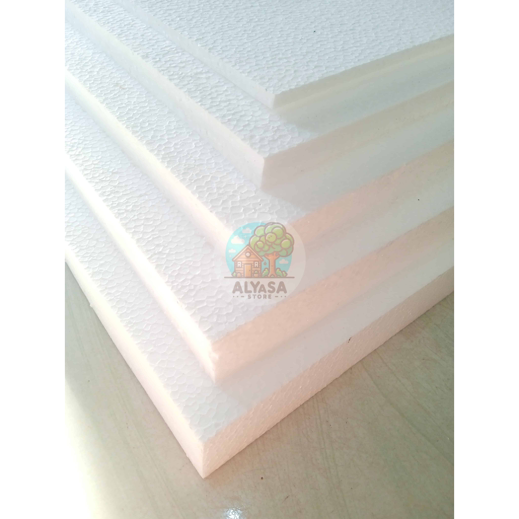

Papan Styrofoam / Busa Papan Ukuran 40x30x1 Tebal 1 Cm