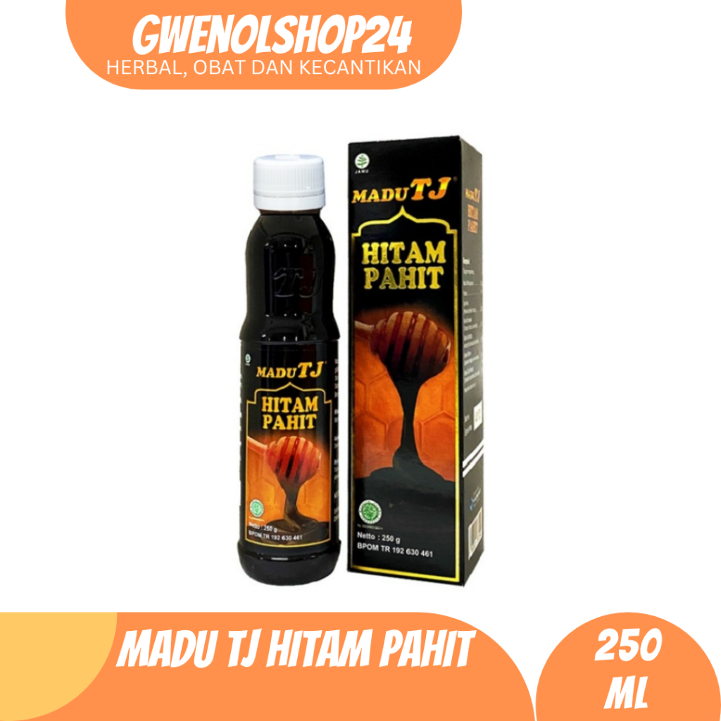 

Madu Tj Hitam Pahit 250 gr Tresnojoyo | Meredakan peradangan (sariawan, jerawat, radang tenggorokan) | Meningkatkan daya tahan tubuh