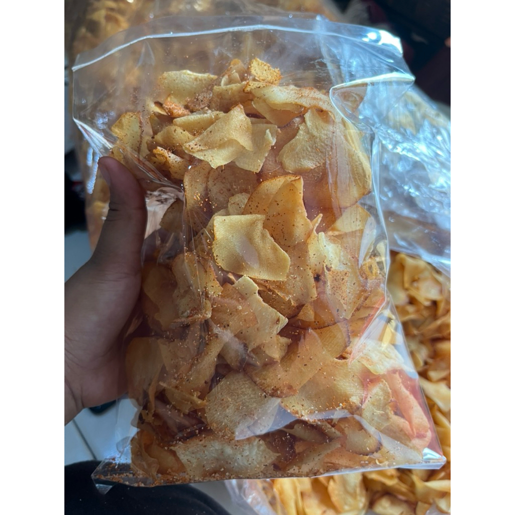 

keripik singkong plain berat 1kg