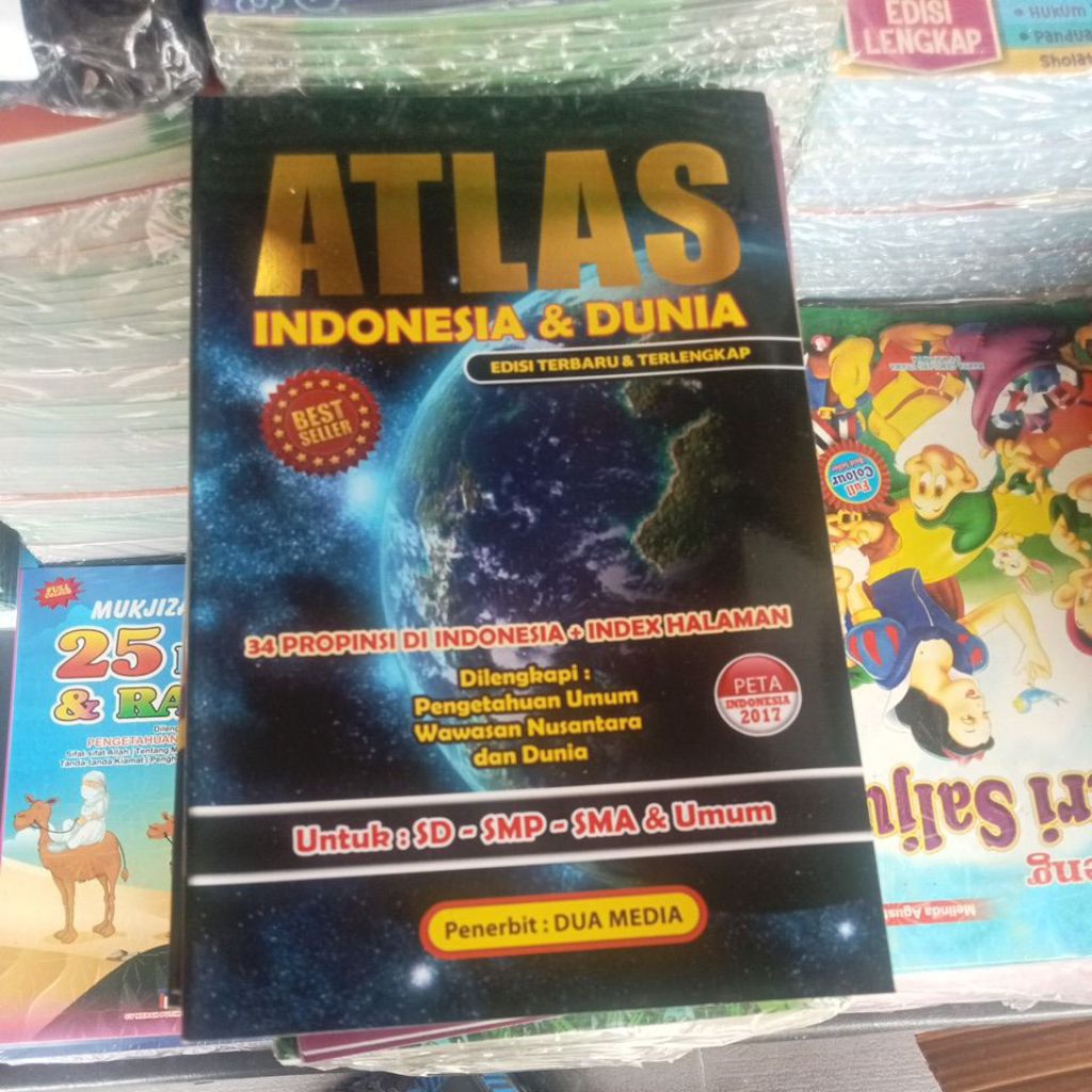 atlas Indonesia dan dunia edisi terlengkap