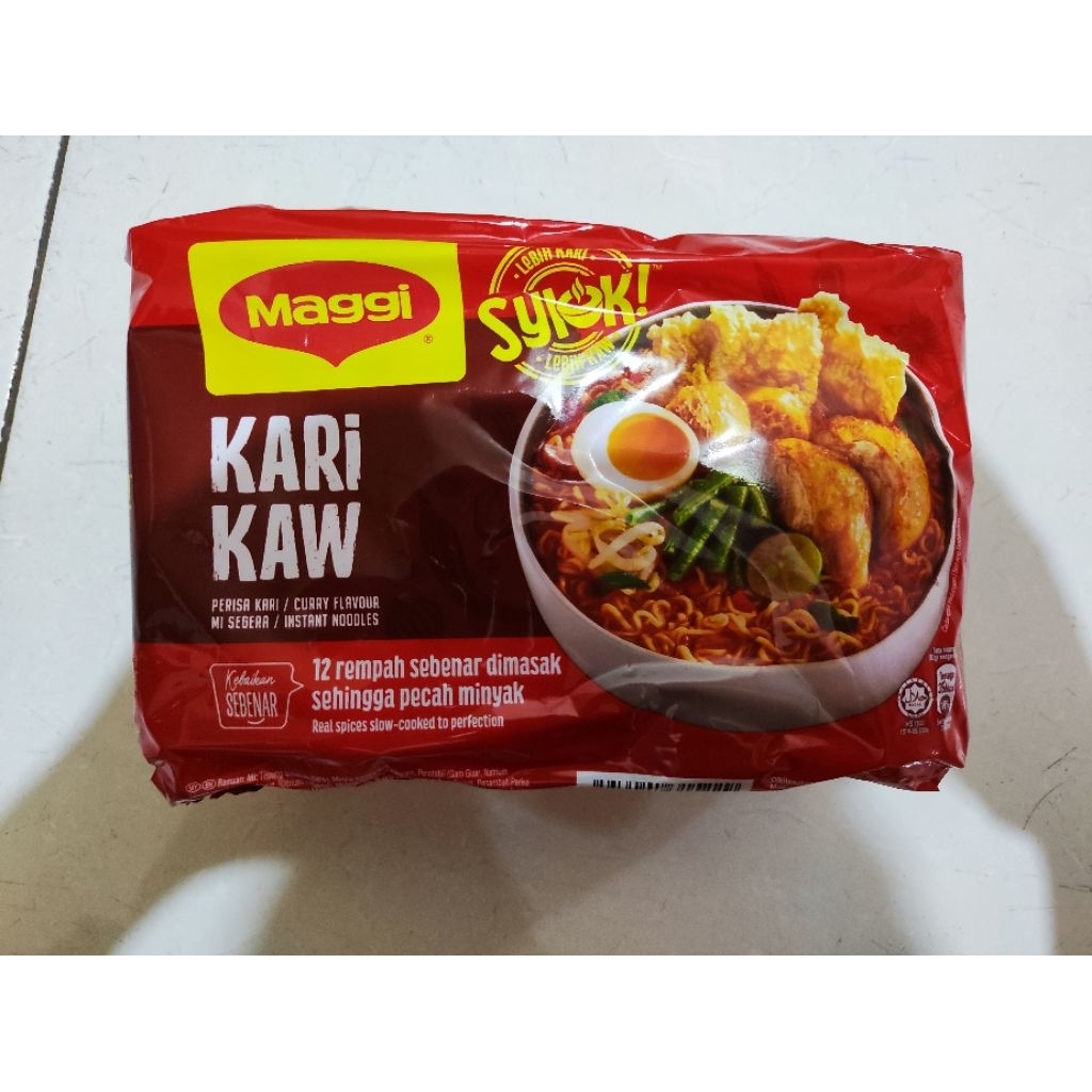 

Mie Maggi Rasa Kari Kaw