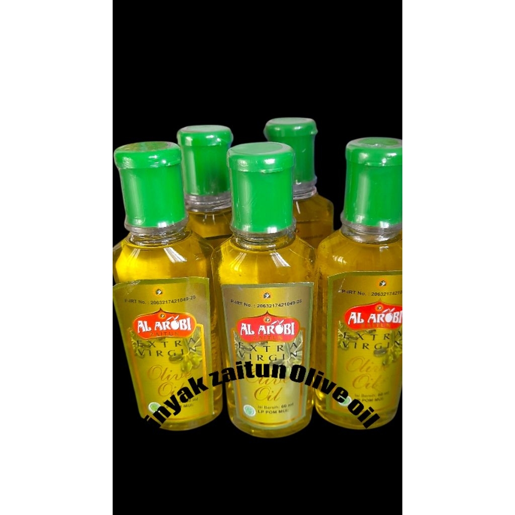 

Minyak zaitun olive oil (extra virgin )60 ml