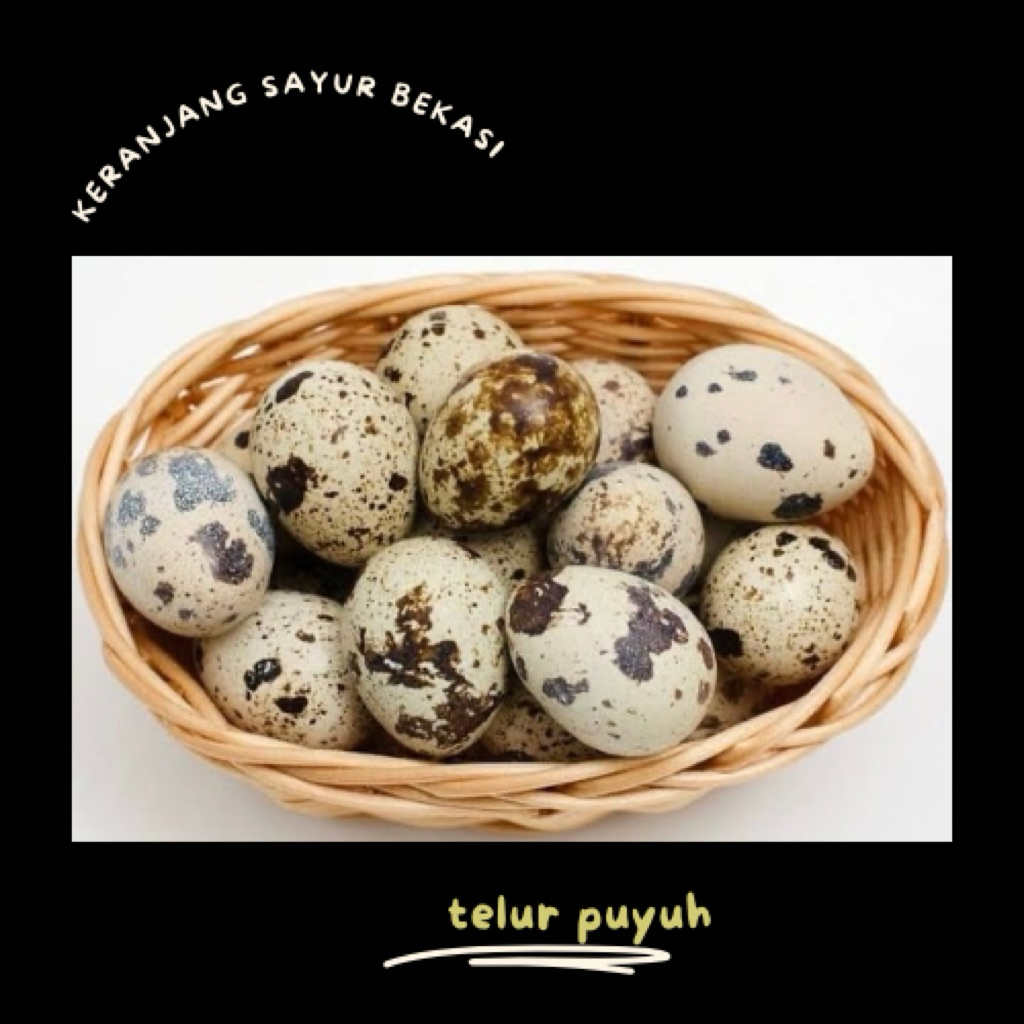 

telur puyuh matang/mentah isi 6 butir