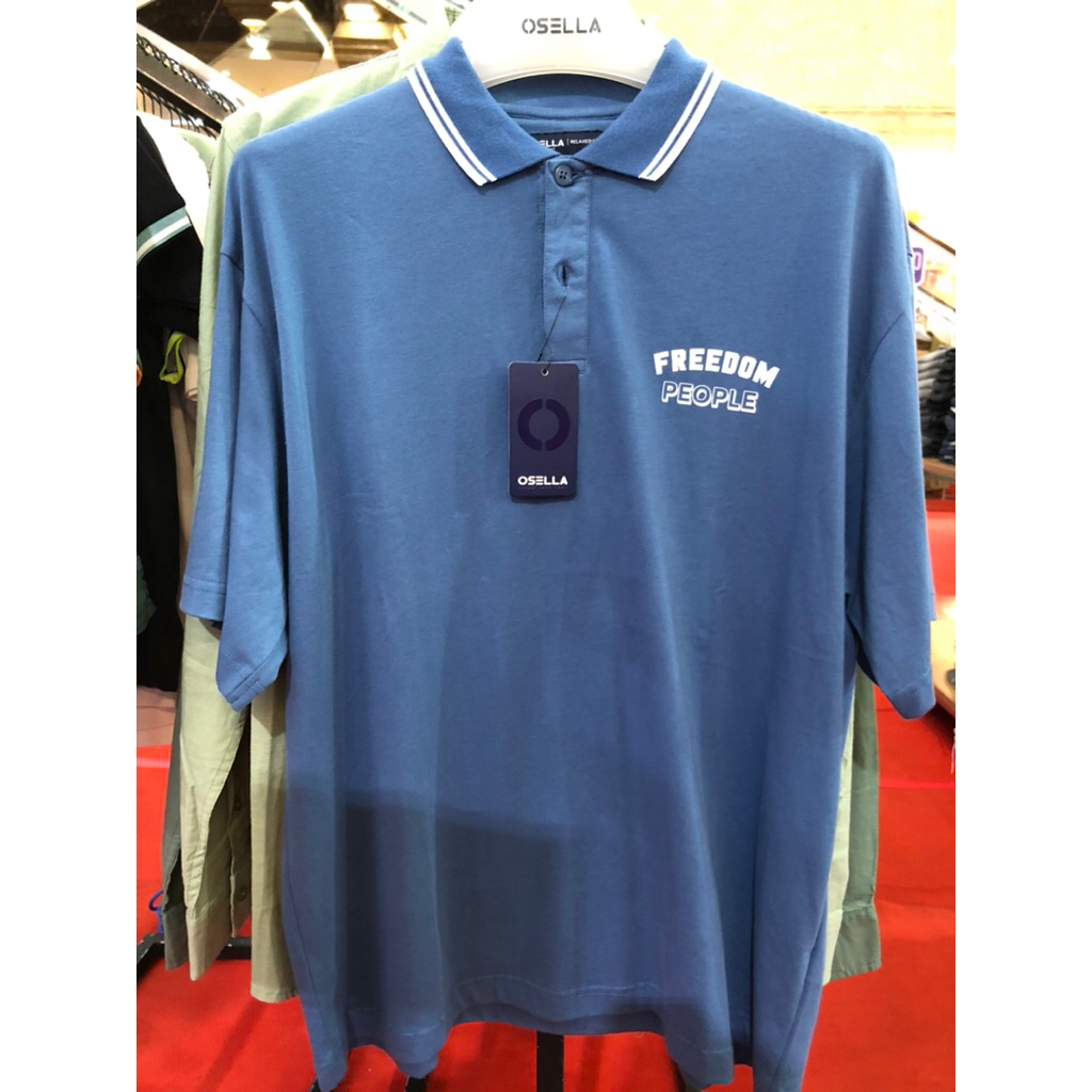 KAOS POLO BRAND OSELLA MEN ORIGINAL MATAHARI