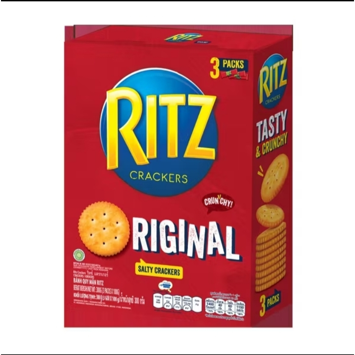 

Ritz Biskuit Original| 300 gr.Biskuit gurih& Renyah
