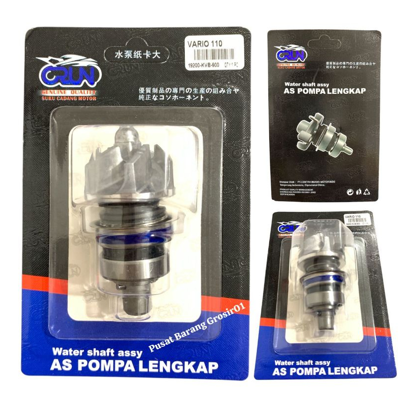 AS WATER PUMP AS POMPA RADIATOR HONDA VARIO 110 CBS TECHNO 19200 KVB 900