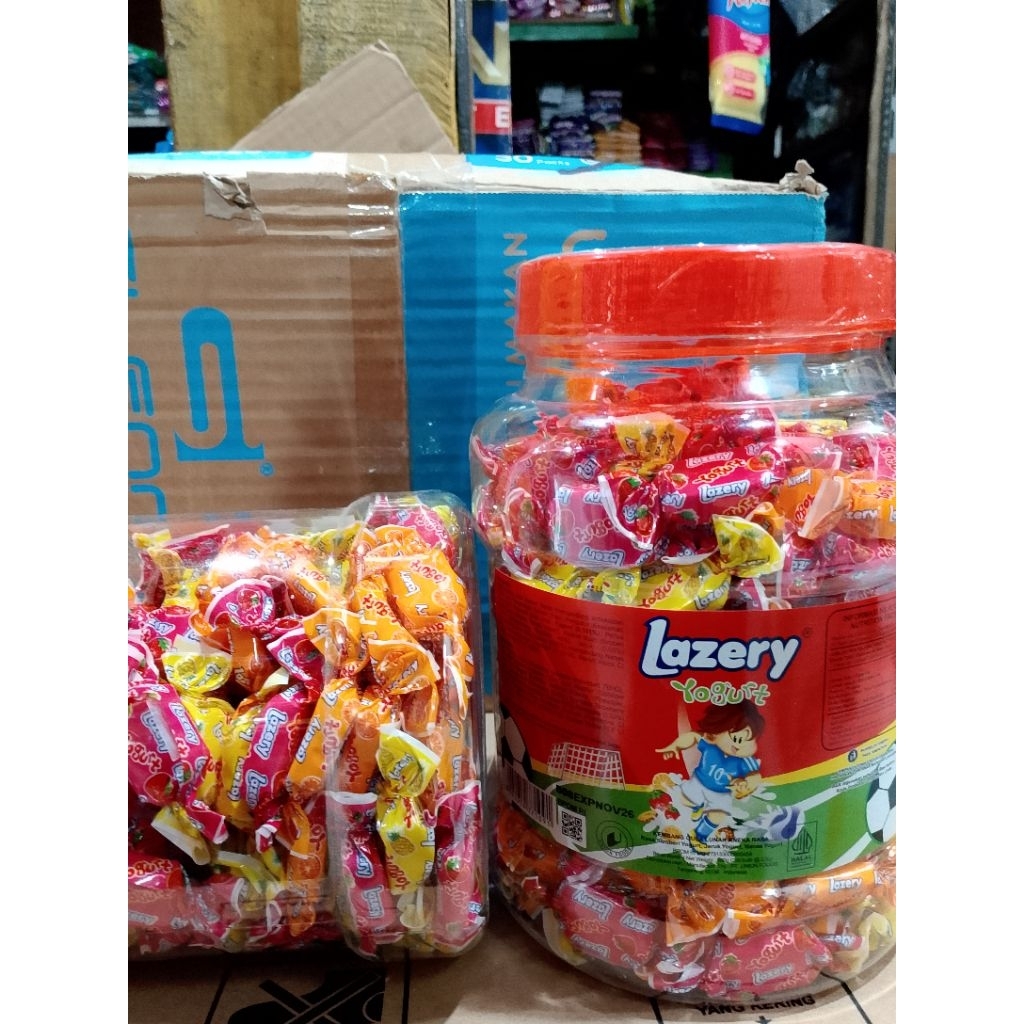 Permen Lazery Isi 170 Butir