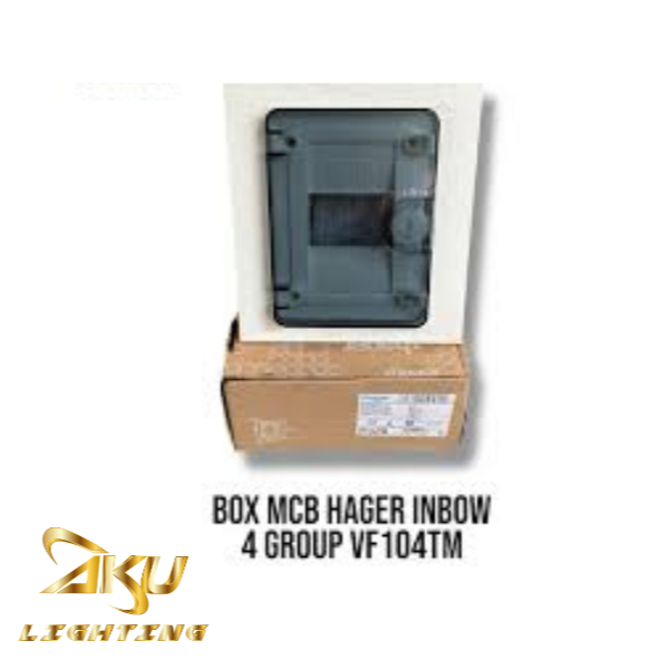 Hager Box MCB 4 Group Inbow VF104TVA