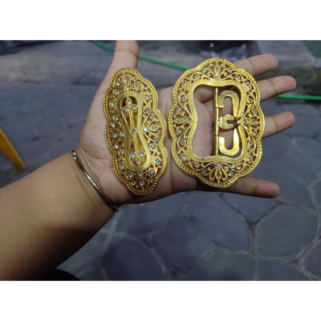 Timang lerep jebrah / epek timang beskap/gesper sabuk beskap/bestseller timang