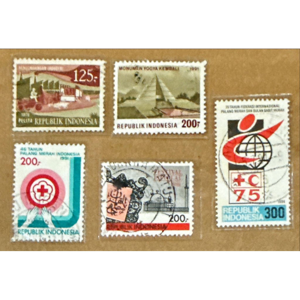 

(BA) PRANGKO INDONESIA 5V SINGLE SET USED (PAHE - 11)