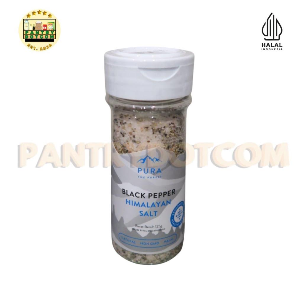 

Pura Himalayan Salt Black Pepper / Garam Himalaya - Garam Sehat 125 gr