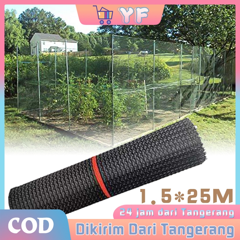 25 Meter Kawat Jaring Plastik Bentuk Hexagonal Bingkai Kawat Jaring Kandang Ayam