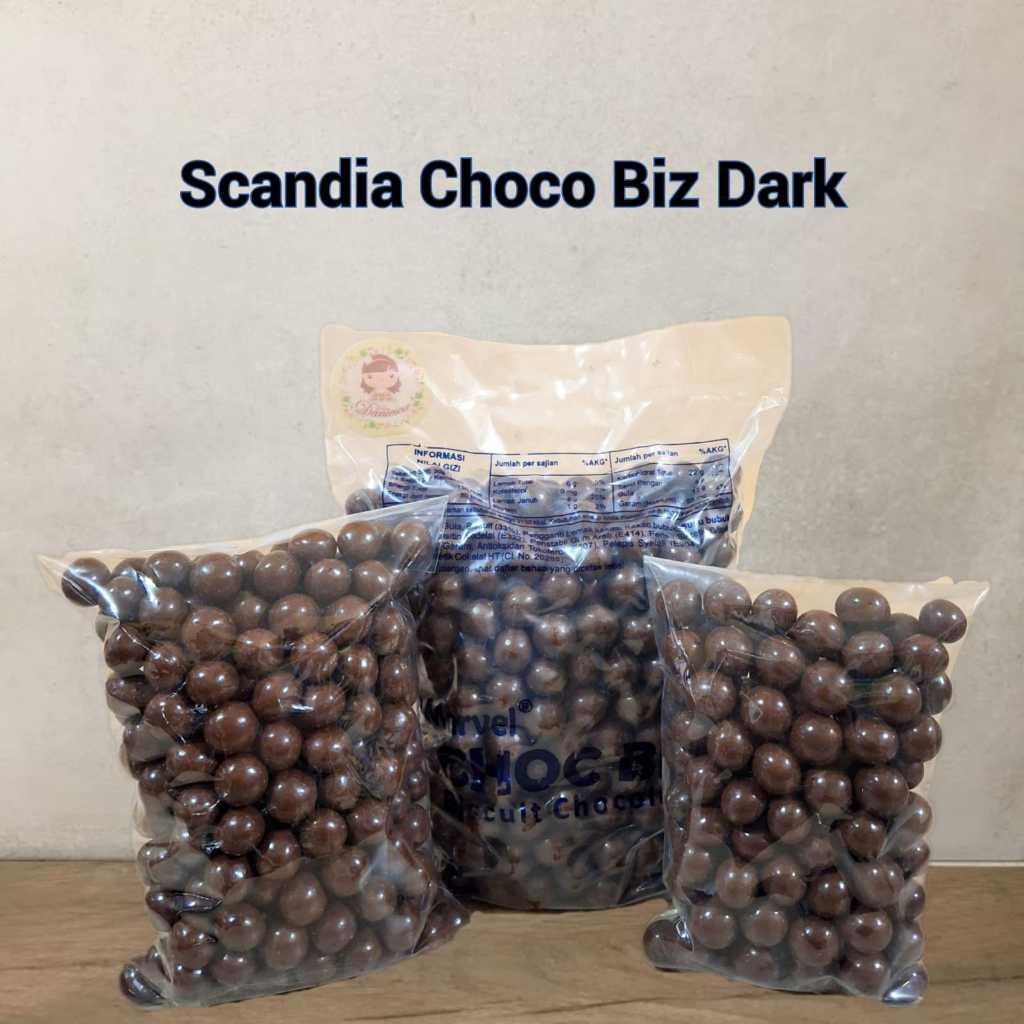 

Coklat scandia Choco Biz - coklat isi biskuit chocoball chic choc 500gr ( ds bgr )