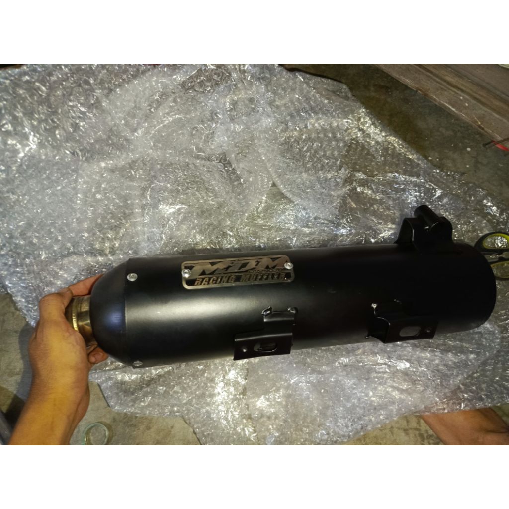 knalpot mdm racing muffler