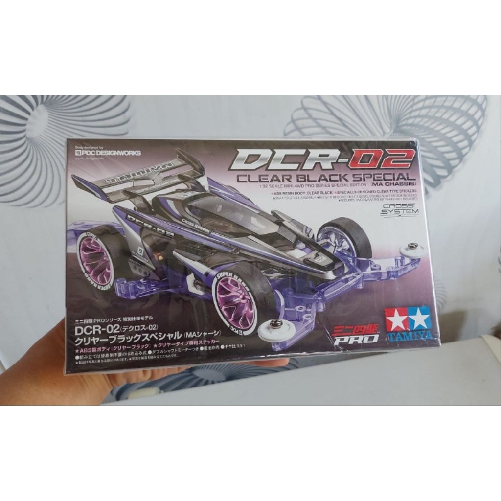 Tamiya 95604 DCR 02 Clear Black Special ( MA Chassis)