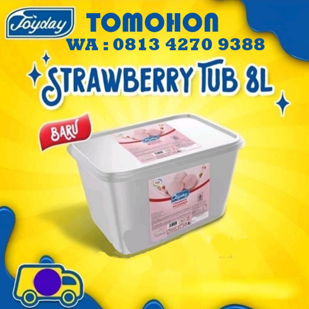 

Eskrim Joyday 8L - Strawberry