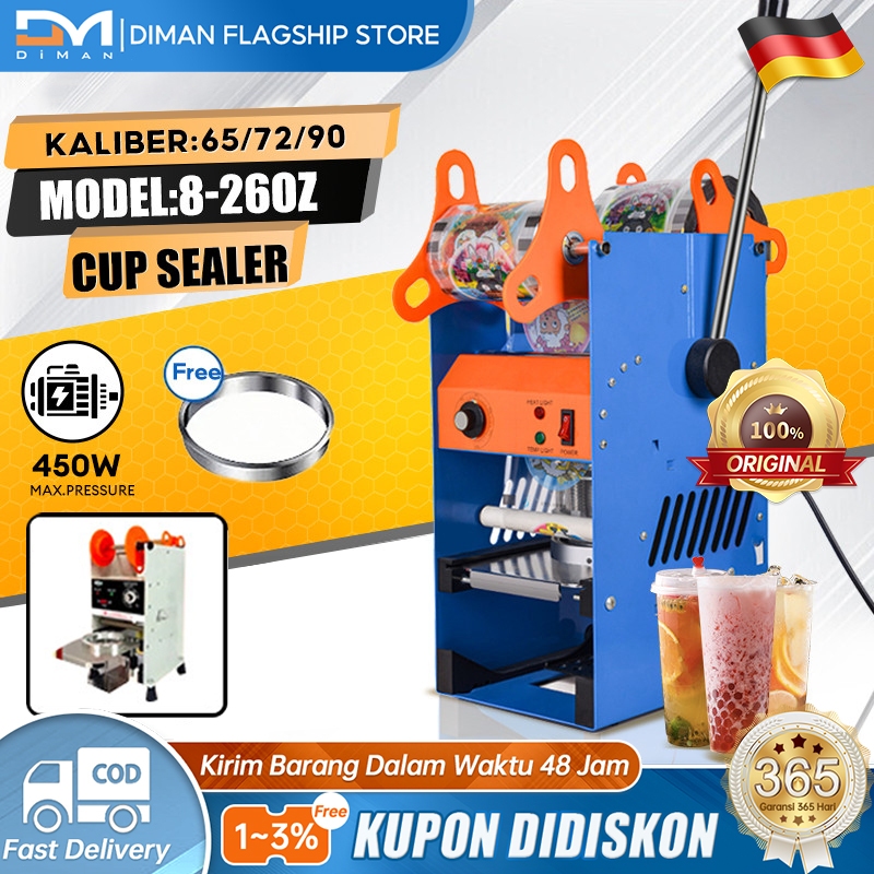 （Promosi）C-39 mesin Cup Sealer semua ukuran AQUA GELAS 12 , 14 , 16 , 18 , 22 OZ
