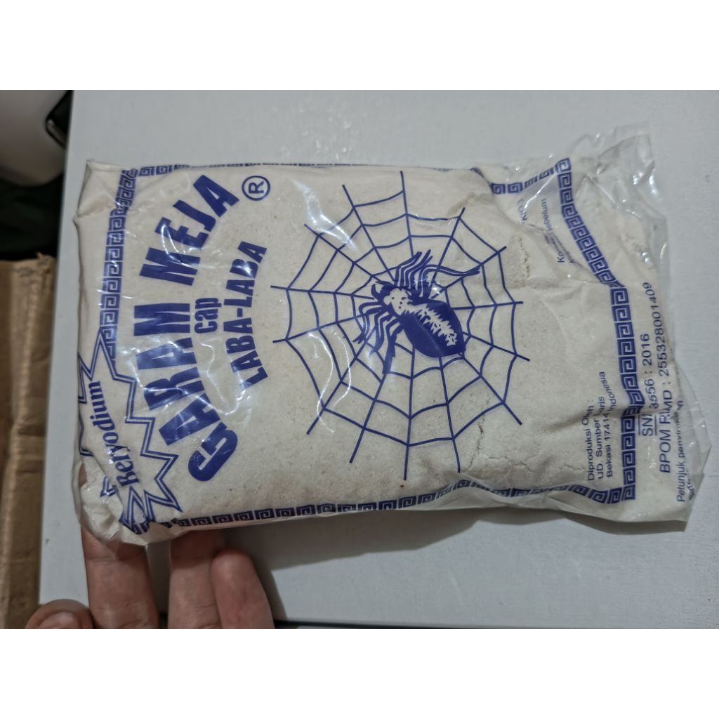 

garam laba laba 340 gr