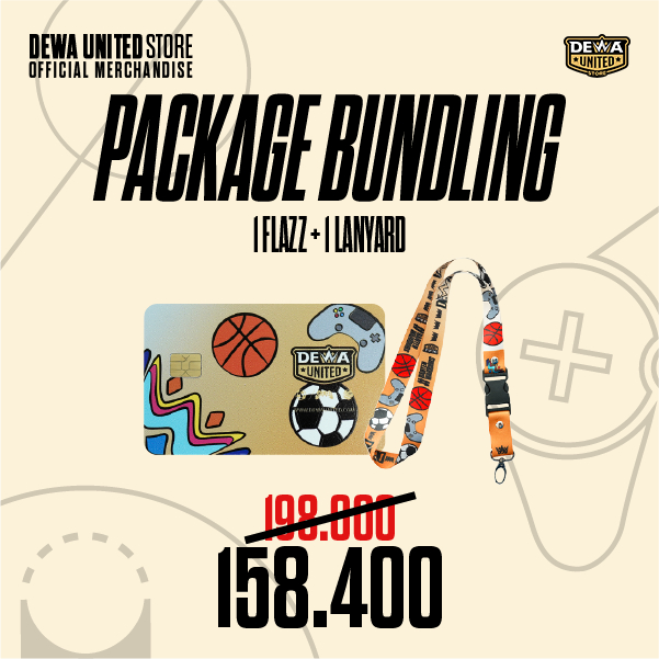 

Dewa United Package Bundling Flazz + Lanyard