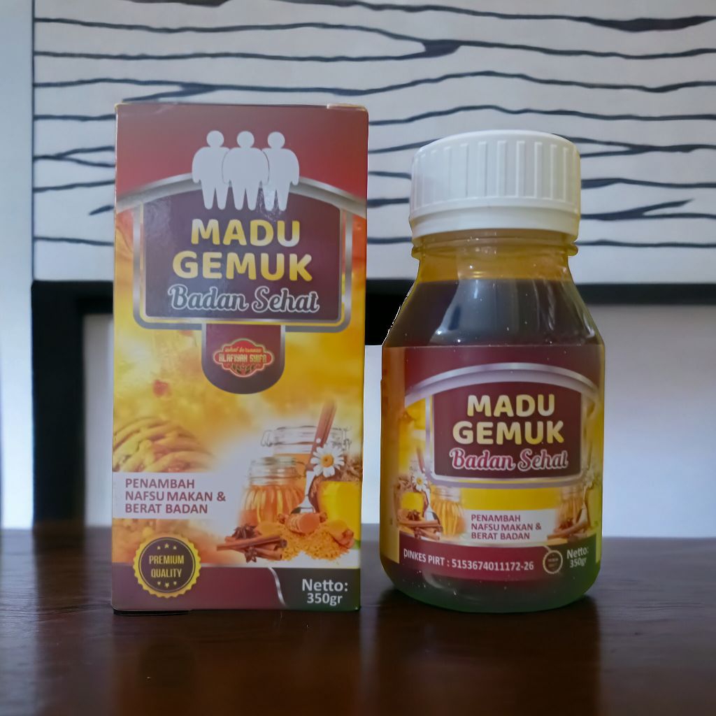 

Madu Gemuk badan sehat 350 gram