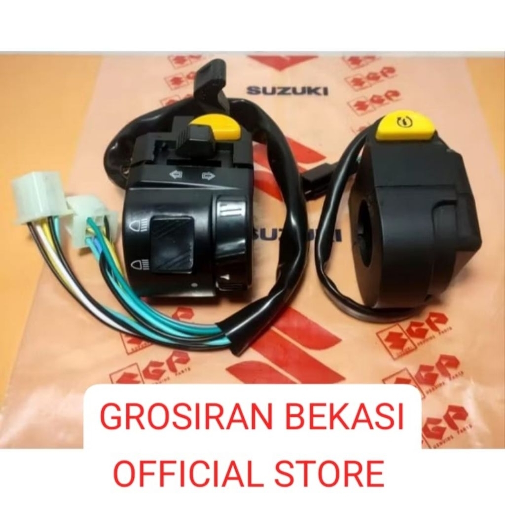 ORIGINAL 100% saklar kanan satria Fu tombol stater fu rumah gas fu saklar holder switch satria fu SG