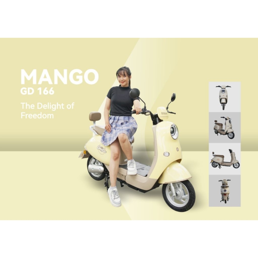 GODA MANGO GD 166 SEPEDA LISTRIK