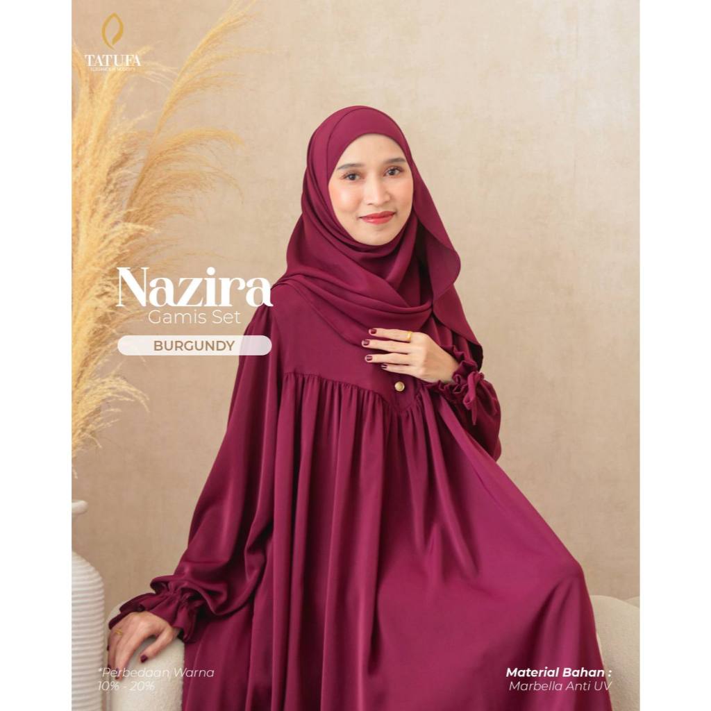 Nazira Dress Set Khimar By Tatufa