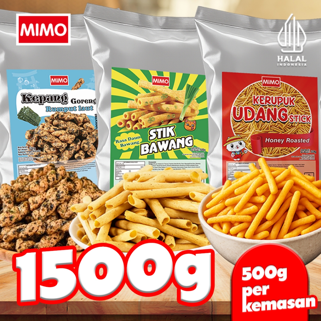 HALAL Jajanan Viral MIMO Kiloan kriuk enak renyah | camilan ringan anak SD halal cemilan murah jajan