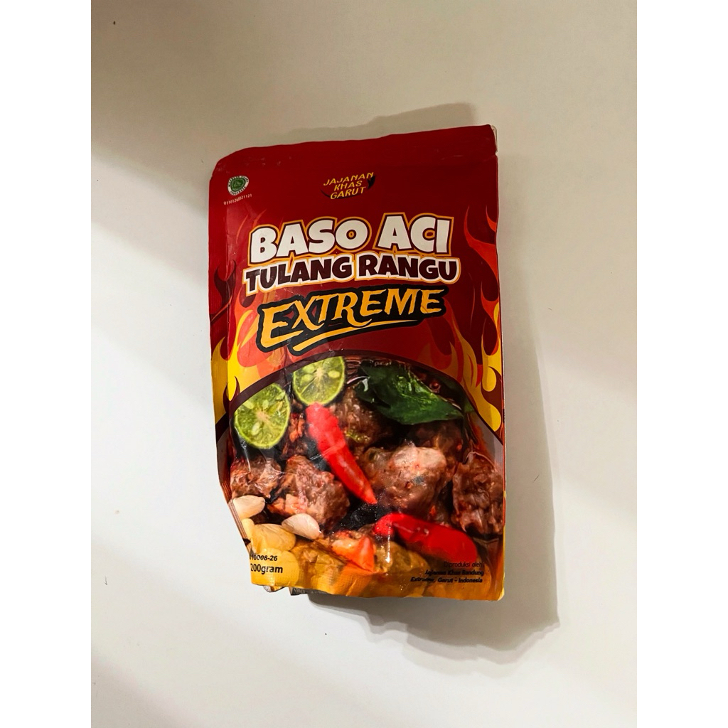 

Bakso aci tulang rangu ekstreme