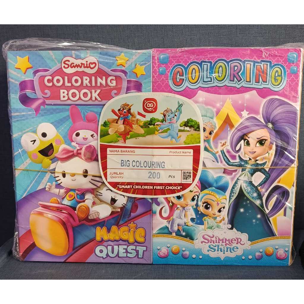 

PAKET 1 BALL (200buku) COLORING BOOK KARAKTER PEREMPUAN - BUKU GAMBAR MEWARNAI ANAK - MAINAN ANAK - KOLEKSI ANAK