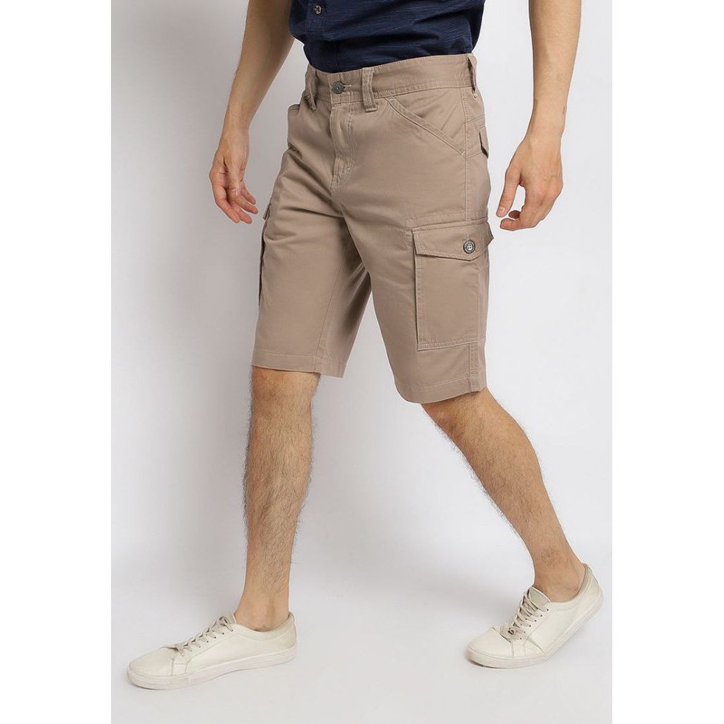 Celana Pendek Cargo Pria LOIS Original CRGD401B