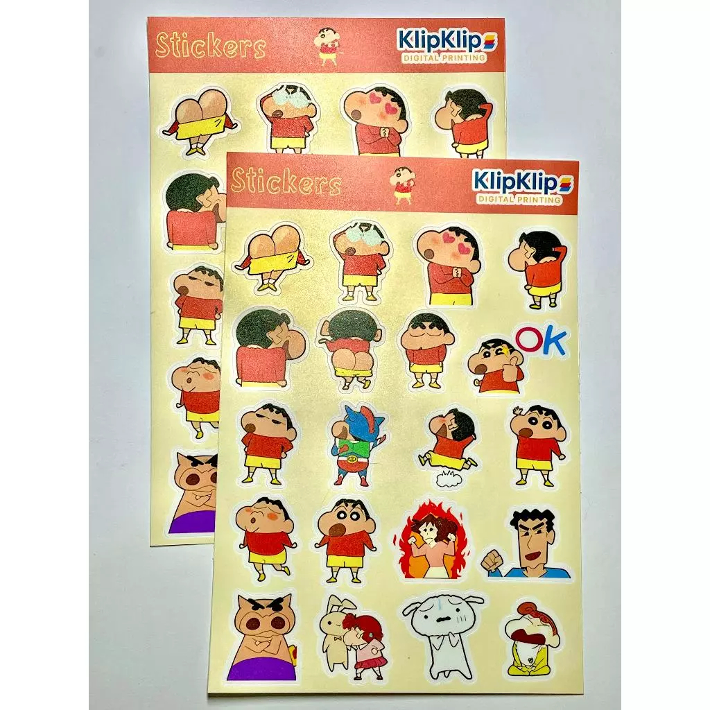 

Stiker Sinchan Lucu 1 Pack Cute Anime Sticker Scrapbook Accessoris Buku Anak - N3D
