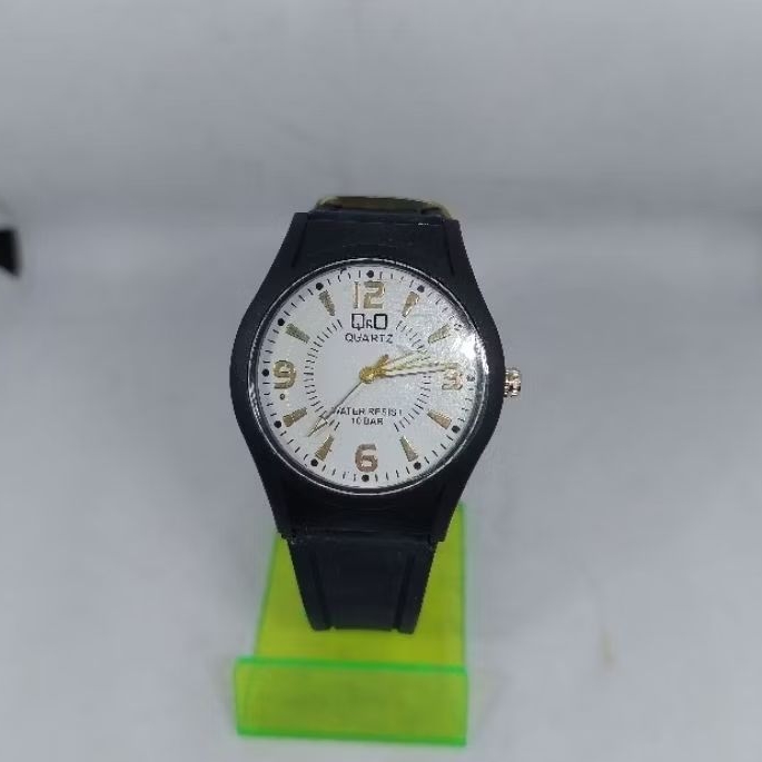 Jam Tangan QQ Jam Tangan Cwo Cwe Tali Karet