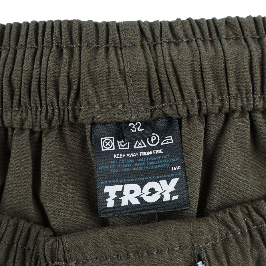 Troy Company Boardshort Olive Stree - Celana Pendek Olive BBC 3300