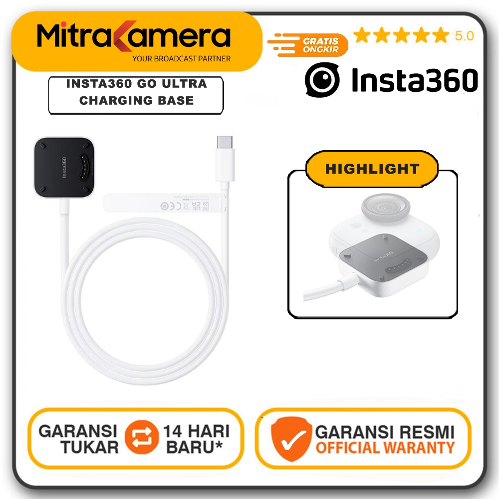 Insta360 Go Ultra Charging Base Charger for Insta360 Go Ultra