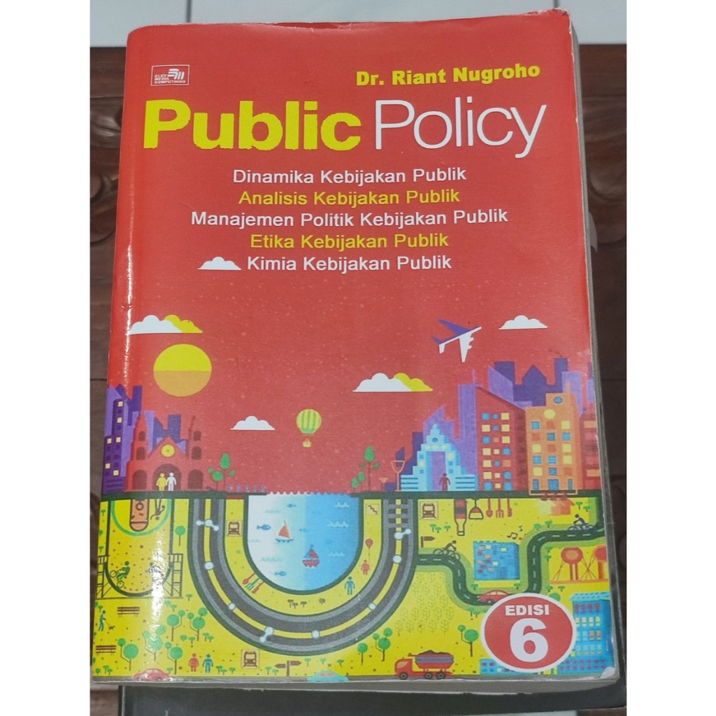 [PRELOVED/BUKU BEKAS] - Public Policy oleh Dr. Riant Nugroho